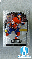 2020-21 Upper Deck Allure #71 Alex Belzile RC Canadiens